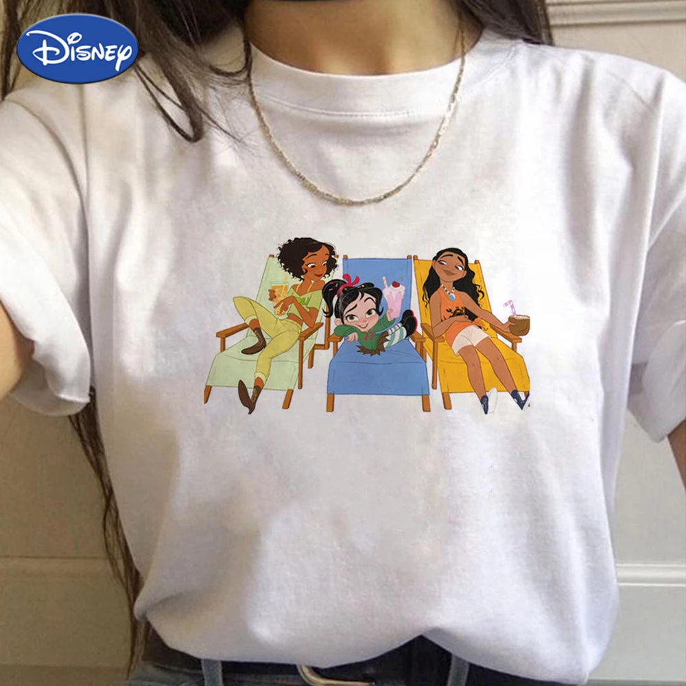 Disney Princess T Shirt Women Soothing 