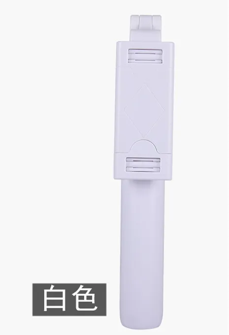 white Новинка bluetooth 4,0 селфи палка штатив из нержавеющей стали bluetooth пульт дистанционного управления спуска затвора Экшн камера Live вещания кронштейн - Цвет: white