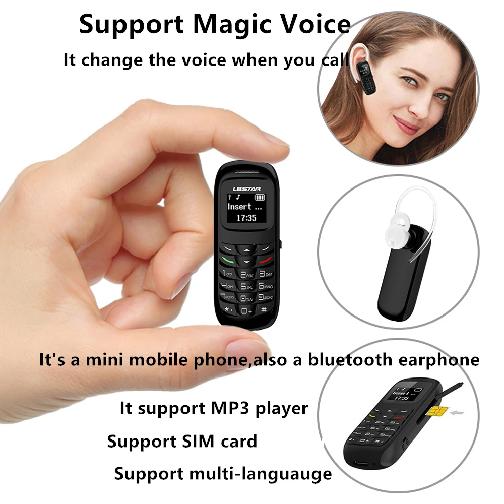 L8Star Gt Star Gtstar Bm70 Bluetooth мини мобильных телефонов коммуникатор Универсальный
