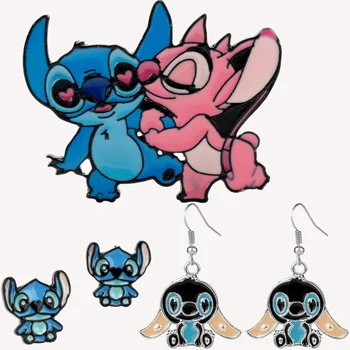 

Cartoon Animal Enamel Pin Brooch Cute Troublemaker Figure and Angel Feature Gifts for Hat Deco Fashion Lapel Pins Jewelry