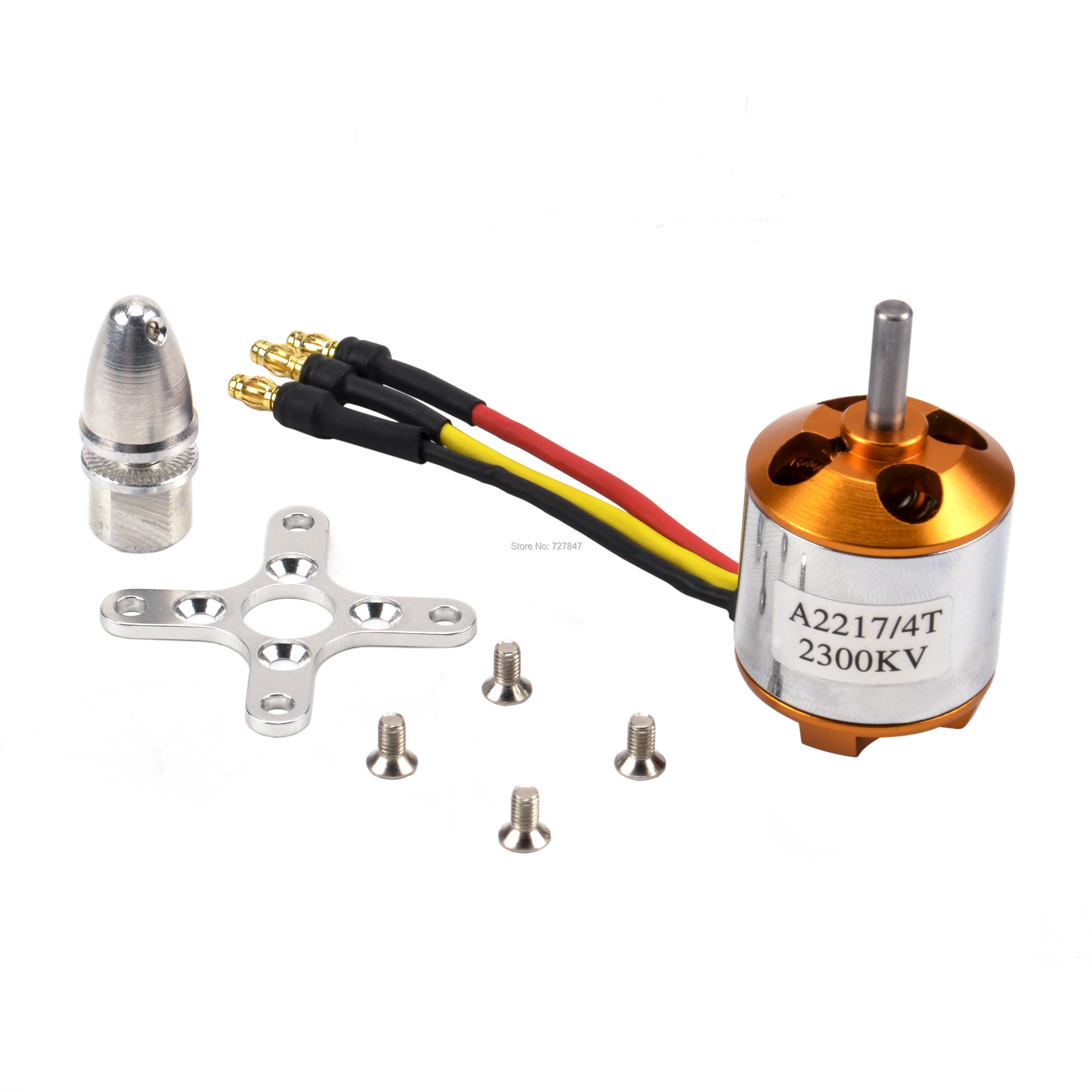 Motore Brushless Outrunner A2217 1100KV Per Aerei RC, Quadricotteri E Ali Fisse