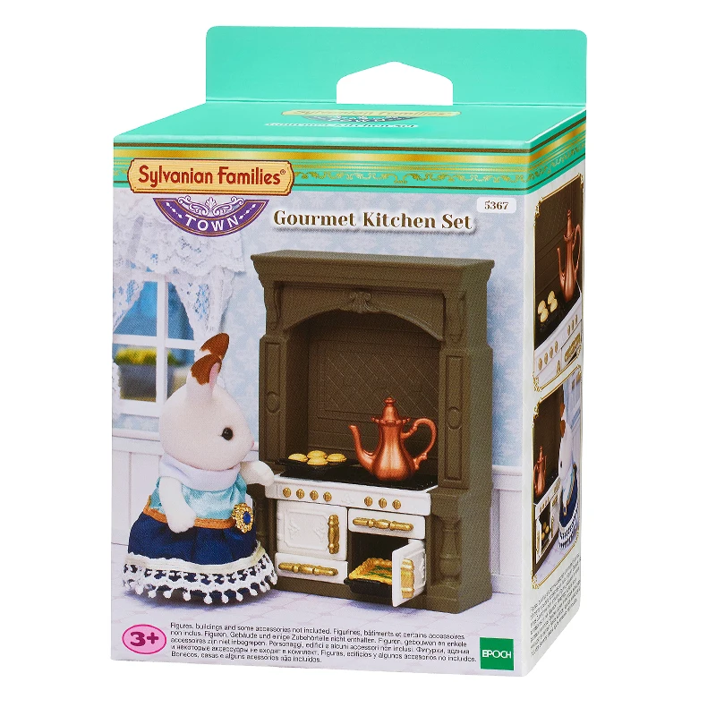 S01 Sylvanian Families Town серия кукольный домик мебель аксессуары Gourment кухонный набор без фигурок