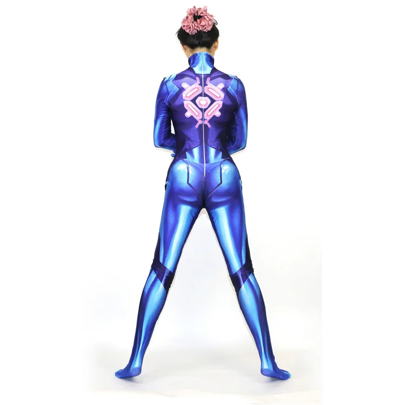 Костюм для взрослых и детей, Metroid, косплей, черный Самус Аран, Zero, комбинезон, Zentai, костюм супергероя, карнавальный наряд на Хэллоуин