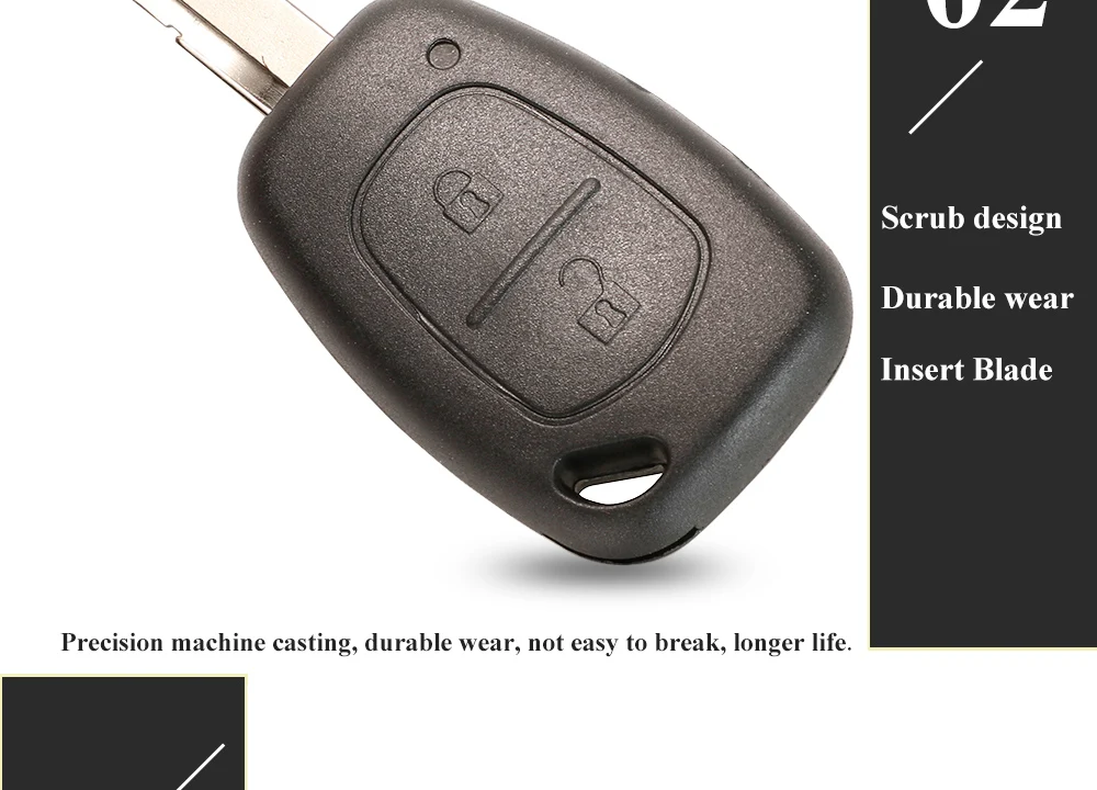 Keyforkess 2 pulsanti chiave a distanza per auto 433mhz ID46 Chip Transmister per Renault Traffic Master Vivaro Movano Kangoo Ne73 VAC102 lama 12 Keyforkess 2 pulsanti chiave a distanza per auto 433mhz ID46 Chip Transmister per Renault Traffic Master Vivaro Movano Kangoo Ne73 VAC102 lama - H5dbd8d11f8d741058e23bad82bd65b4cB