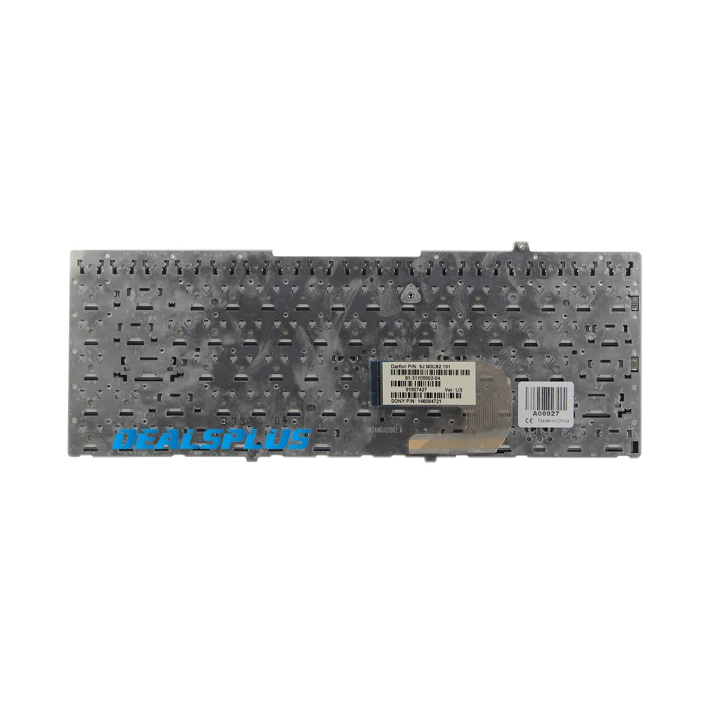  US Keyboard For Sony VAIO VGN-FW FW31 FW17 FW19 FW48 FW58 FW590 LAPTOP No frame 148084721 9J.N0U82.