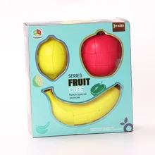 Волшебный кубик фрукты развивающие игрушки головоломка скорость кубики такие же, как настоящий Friut для детей Подарки