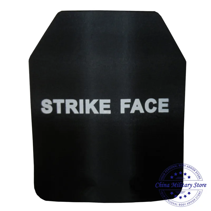 NIJ IV-placa a prueba de balas contra AK 47, armadura de acero, chaleco táctico militar a prueba de balas, 25x30cm, 1 unidad