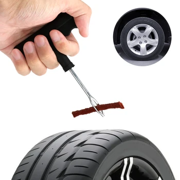 

LEEPEE Fast Puncture Plug Repair Block Tire Repair Kit Studding Tool Set Car Tire Repair Tools Puncture Plug