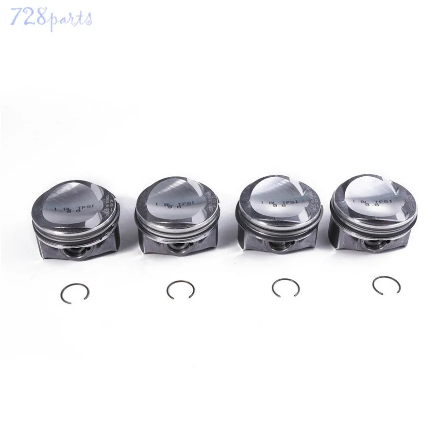 Поршни и Кольца двигателя 1 8 T в сборе подходят для VW CC Audi A4 A5 TT CDHA CDHB 06H 107 065 CP 06J 198 151