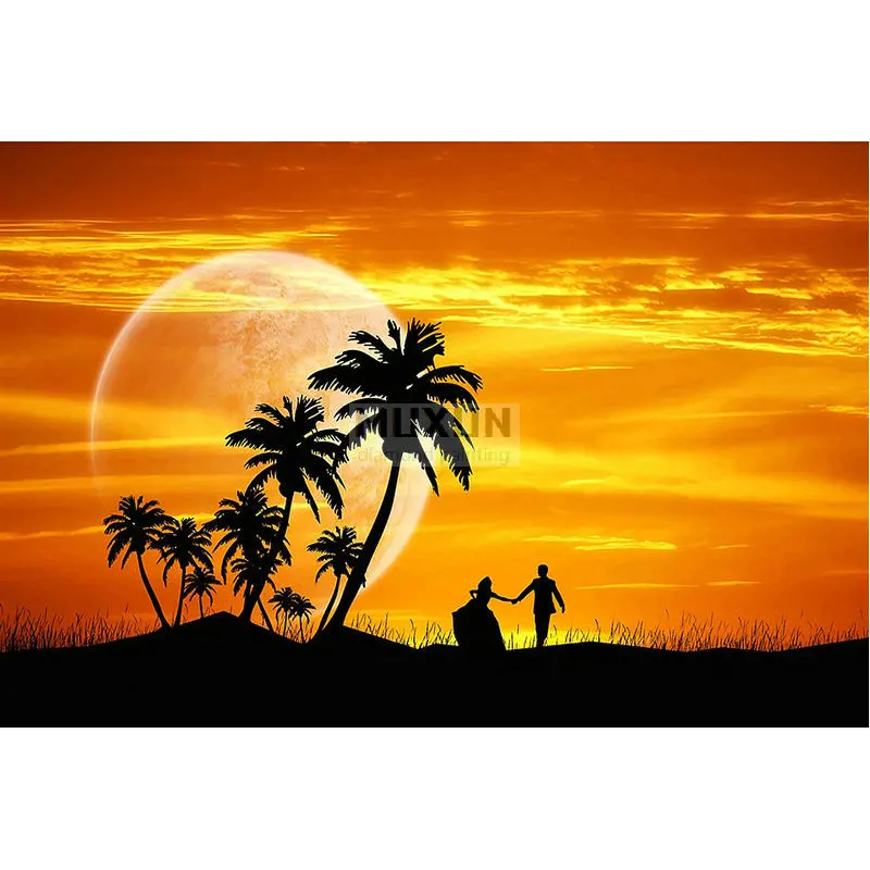 Diy crafts diamond embroidery pattern tree 5d full square painting crystal scenery picture canvas cross stitch Couple | Дом и сад