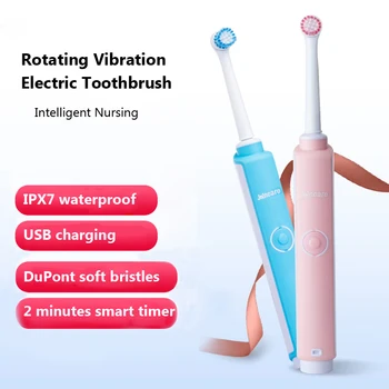 

Sonic Electric Toothbrush Rotation Type Teeth Cleaning USB Rechargeable Tooth Brush Electronic Washable Whitening Teeth Brush
