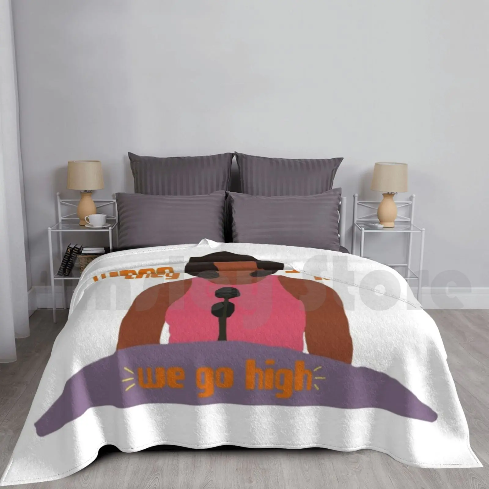 

Michelle Obama , Silhouette Blanket For Sofa Bed Travel Michelle Obama When They Go Low We Go High Activist