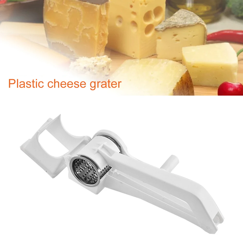 

1PC Manual Rotary Cheese Grater With Stainless Steel Drum Multifunction Butter Chocolate Cutter Tools Kitchen Gadgets