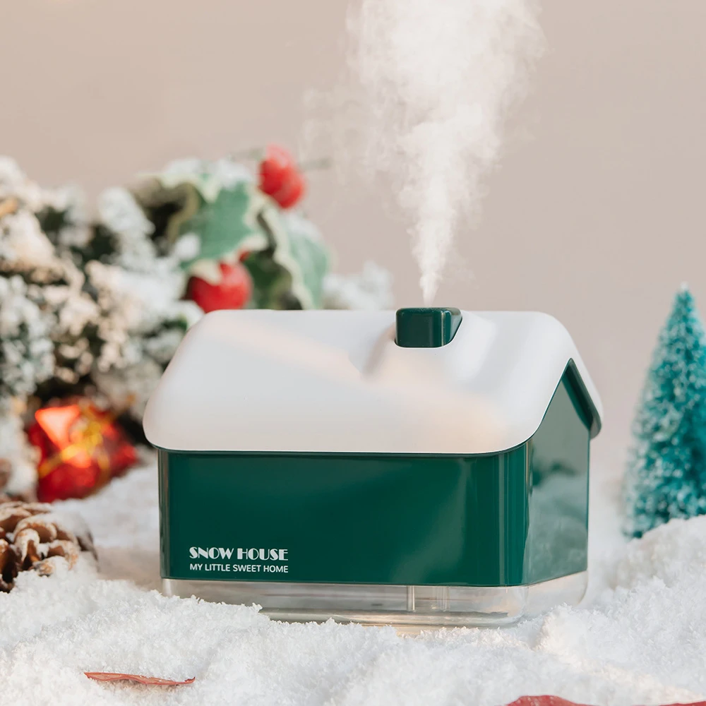 

Snow House Air Humidifier Portable USB Water Diffuser 300ml Ultrasonic Aroma Essential Oil Diffuser Cool Mist Purifier 3 Colours