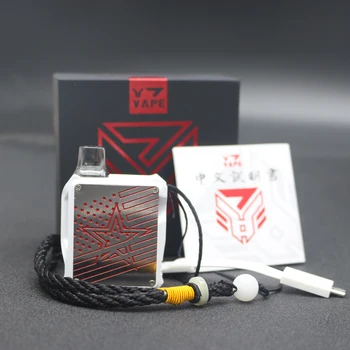 

Vpesoon design M7 Box Kit System Vape Pen Kit with 2ml built-in 900mah mini Pod anti-leaking cartridge e cigarette pod vape kit