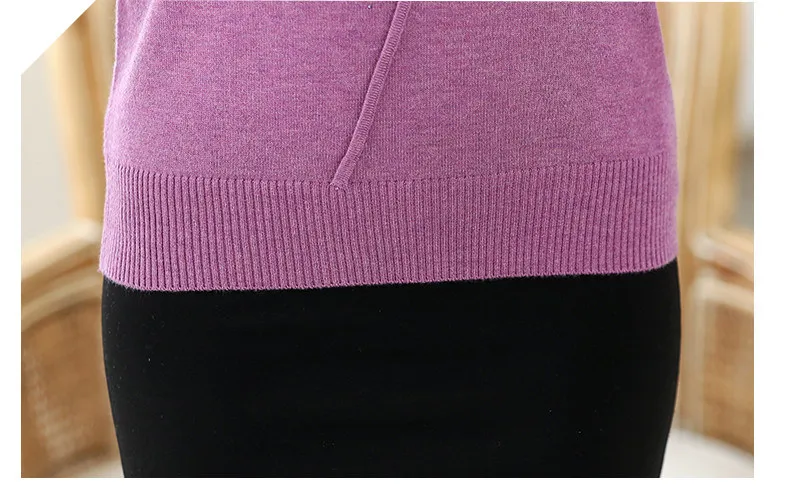 XJXKS плюс размер свитер женский Emboridery Pull Femme Hiver трикотажные свитера женская зимняя одежда джемпер выше размера d свитер
