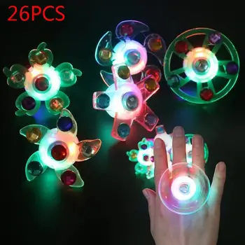 

26pcs LED Flashing Glow Bracelets Rotation Toys Birthday Party Favors for Kids