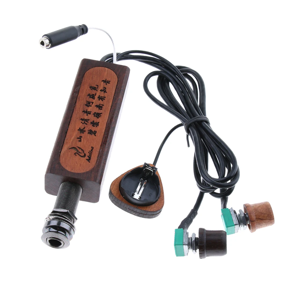 

Ebony Pickup Piezo Set for Acoustic Classical Guitar Ukulele