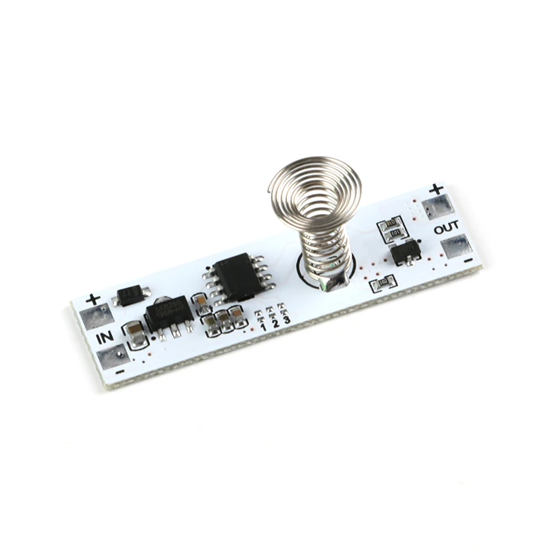 5Pcs Touch Switch Capacitive Sensor Module 5V-24V 3A LED Dimming Control Lamps Active Components 3 Mode Hard Light Controller