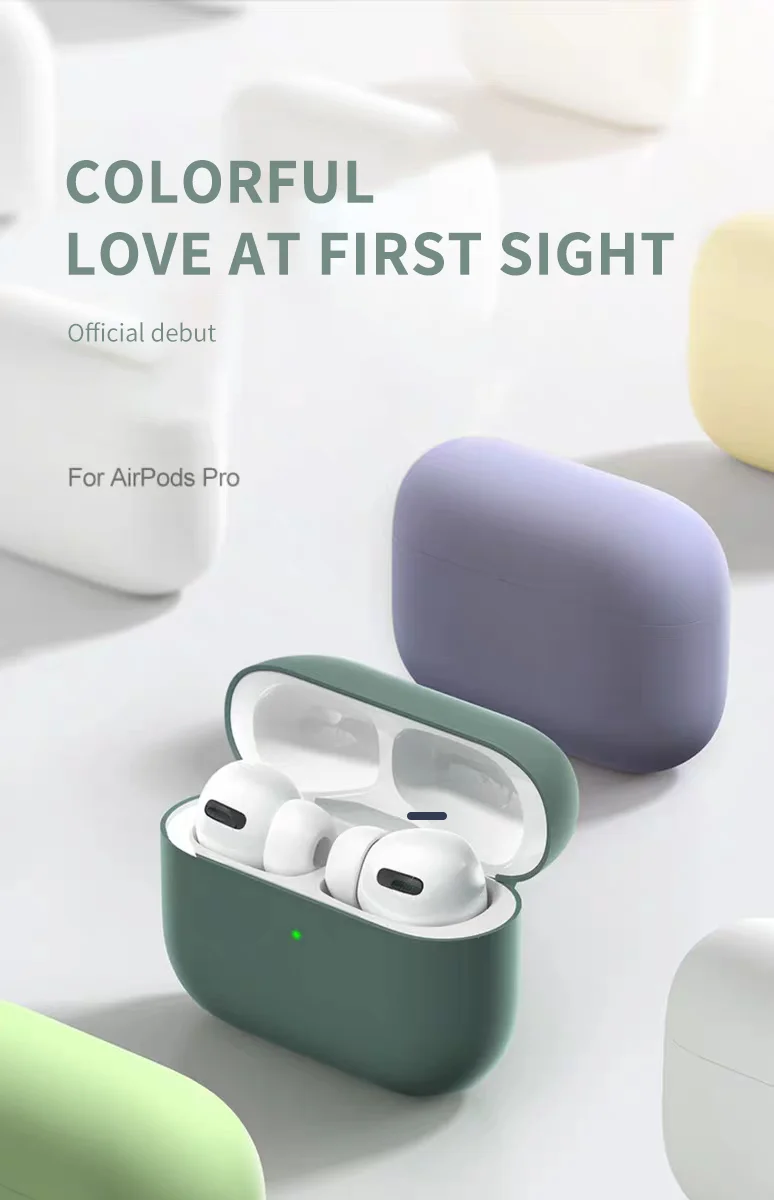 Роскошный милый силиконовый чехол для Airpods Pro Чехол водонепроницаемый беспроводной Bluetooth для apple чехол мягкий чехол для наушников
