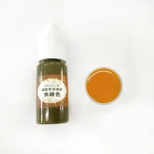 1 adet UV reçine tutkal Pigment renk sıvı boyama boya 10ml DIY takı yapımı el sanatları JS23