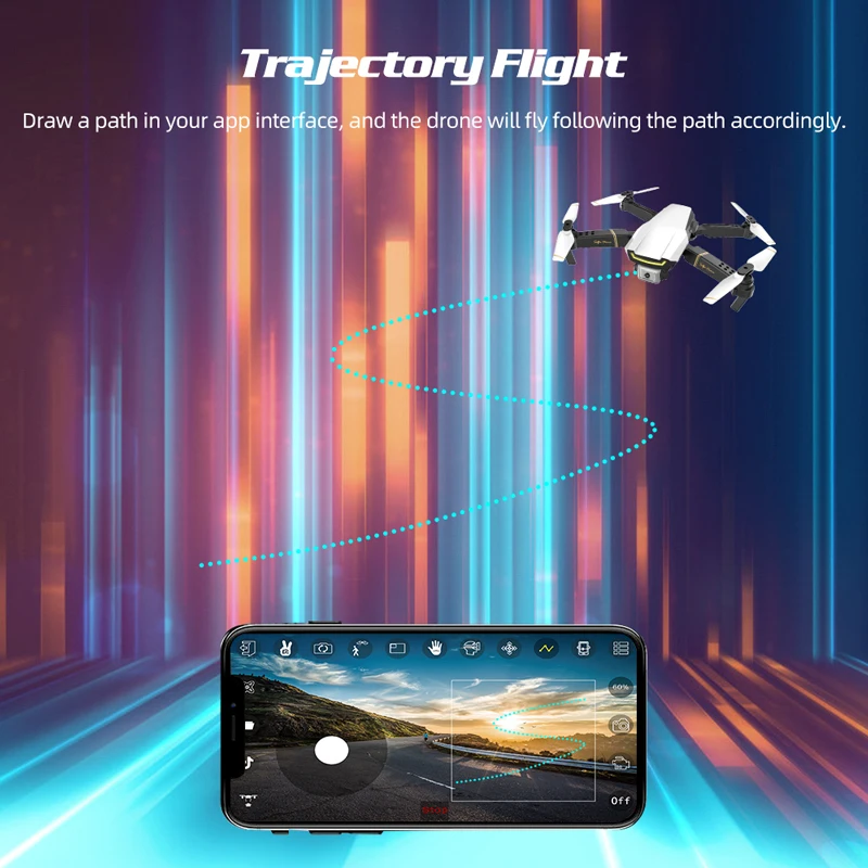 Global Drone GW89S gps Дроны с камерой 4 K/1080 P HD регулируемый шарнир Follow Me Wifi FPV Квадрокоптер RC Dron VS F11 E520S SG907