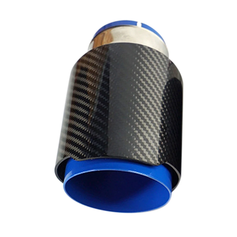 

Auto End Exhaust Throat Muffler Tip Universal Systems Straight Stainless Steel Rear Styling Tail Pipe Round Accessories