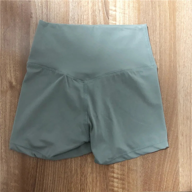 Sexy Fitness Shorts Female Gym Clothes High Waist Peach Hip Sports Tights Running Women Yoga Skims Gym Leggings Athletic Workout