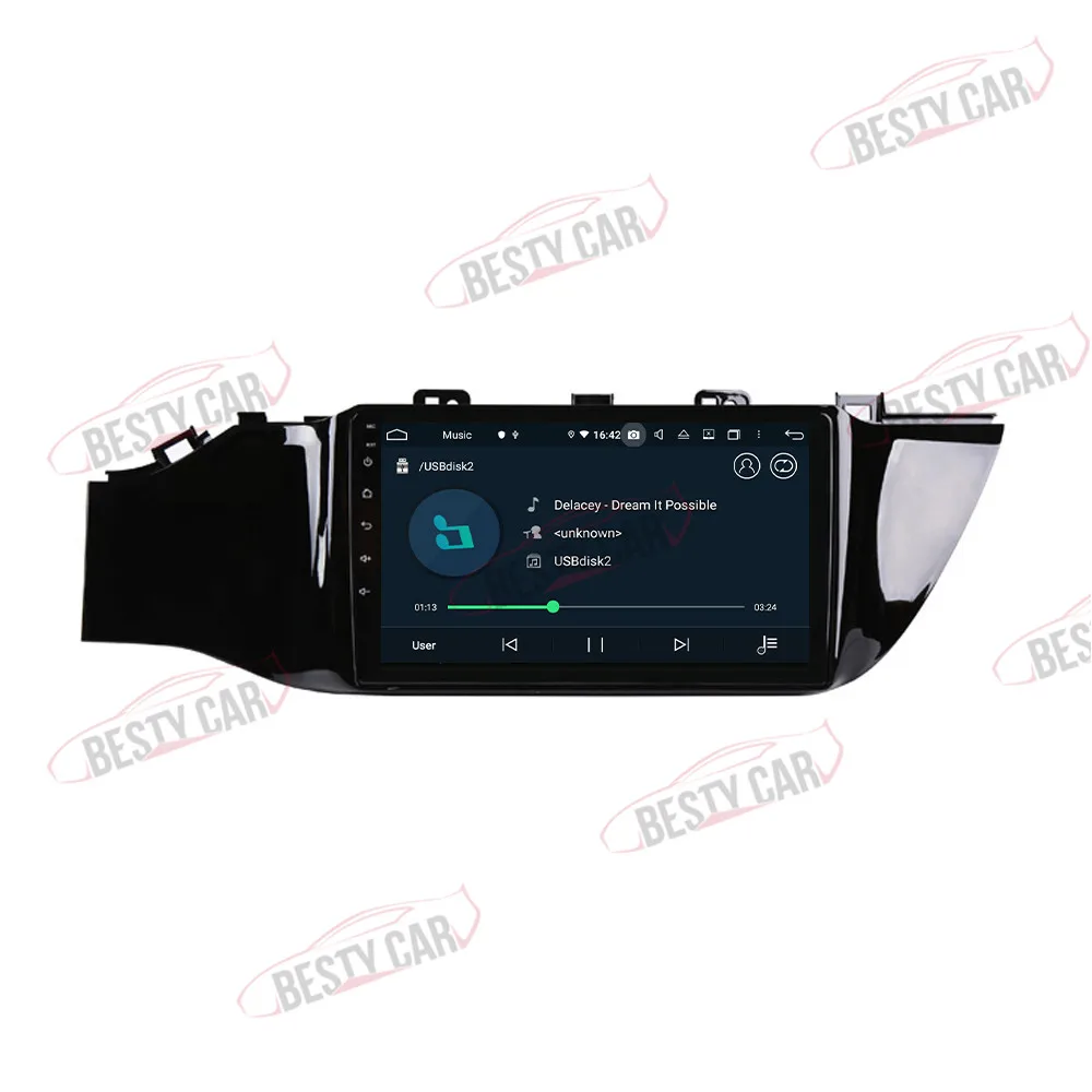 " ips Android 9,0 Автомобильный мультимедийный плеер Авто Радио стерео для KIA Rio 4 K2 gps навигация головное устройство DSP wifi
