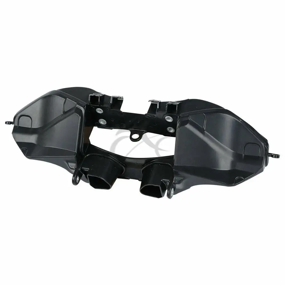 Передняя Черная передняя фара для мотоцикла кронштейн Honda CBR 600RR 2007 2019 18 17 16 15 14 13 12