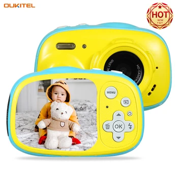 

Q1 Mini Kids Digital Camera 5MP 2.0 Inch IPS Display 3 Meters IP68 Waterproof Built-in Rechargeable Battery with 8GB Memory Card
