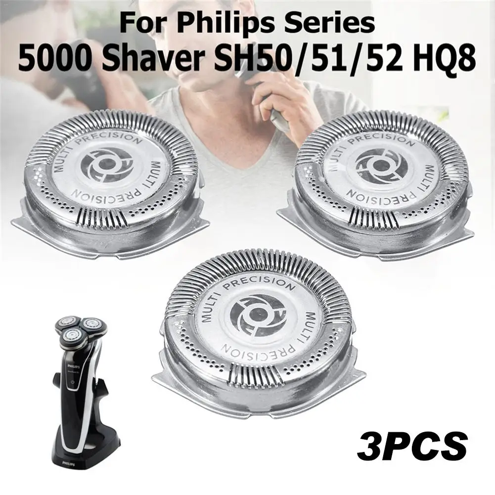 

3PCS Cutter Head Shaver Tool for Philips Series 5000 Shaver SH50/51/52 HQ8