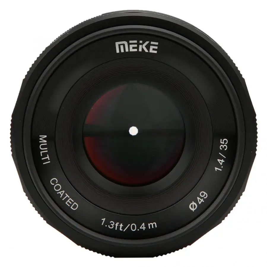 Meike 35 мм F1.4 объектив с большой апертурой ручной фокусировки для Canon EOS-M крепление для Fujifilm T10 X-Pro1/Pro2 для sony Nex3/3N/A5000/A5100