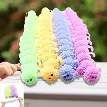 

Cartoon Caterpillars Kid Adult Stretch Elastic Stress Relief Decompression Toy