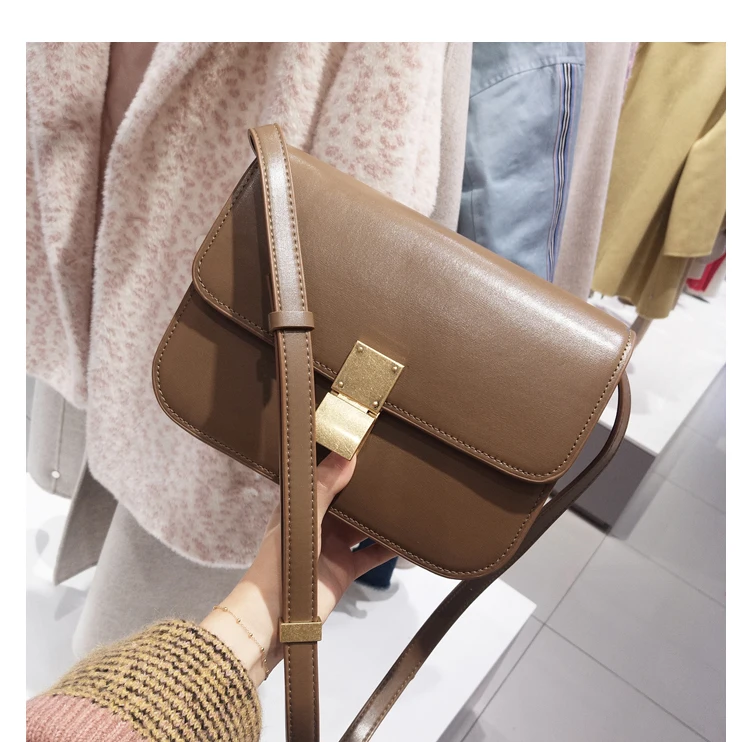 Classic box ladies shouder bag Genuine Leather crossbody bags for women famous brand luxury handbags women‘bags designer