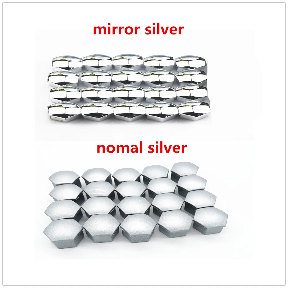 Silver Car Wheel Nut Caps Hub Screw Cover Bolt for Fiat Fiorino 595 500 500S Toro Fullback Aegea 500X Argo 500L 124 | Автомобили и