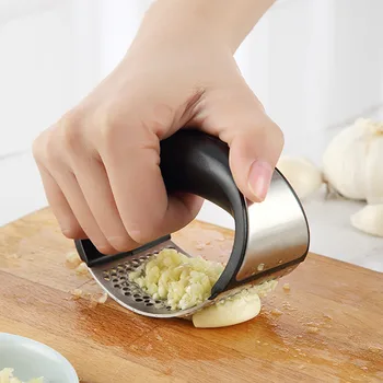 

Kitchen Stainless Steel Accessories Garlic Press Manual Garlic Grinder Grater Ginger Press Garlic Chopper Crusher Kitchen Tools