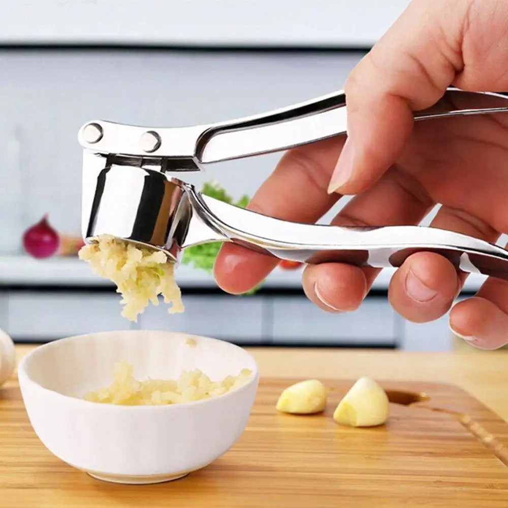 

Garlic Press Gadget Ginger Garlic Presses Nut Cracker Crusher Kitchen Tool ~Qd
