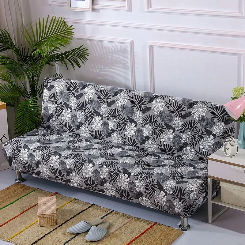 160-190 см эластичный чехол для дивана без подлокотника, плотно обертывающийся складной чехол, эластичные Чехлы, дешевые чехлы для дивана