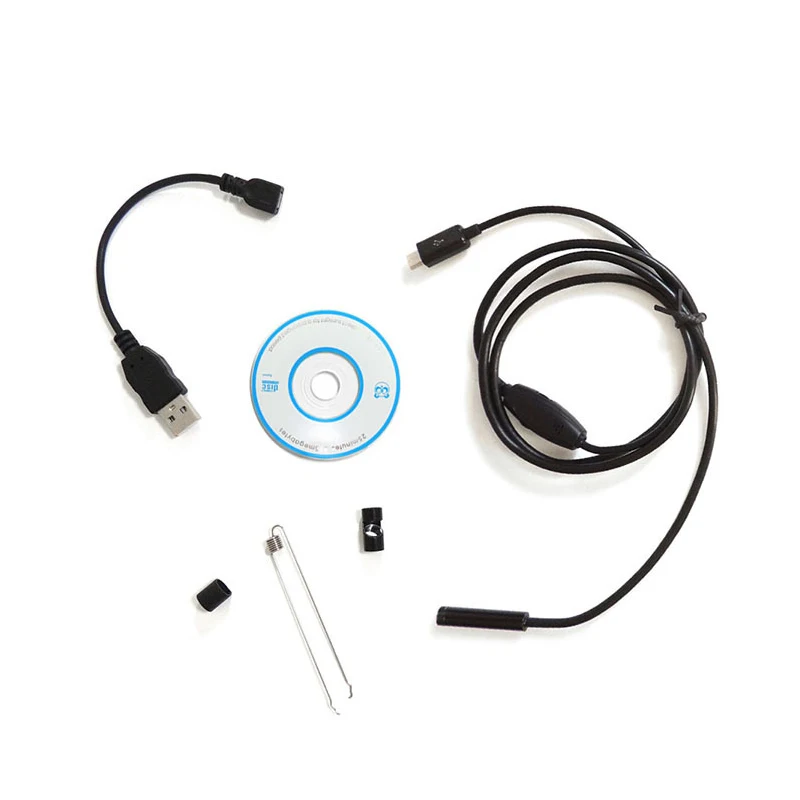 720P USB Android эндоскоп 8/7/5,5 мм объектив мягкий кабель Камера инспекционный видеоэндоскоп с светодиодной подсветкой бороскоп Камера для телефонов на базе Android с Bluetooth ПК