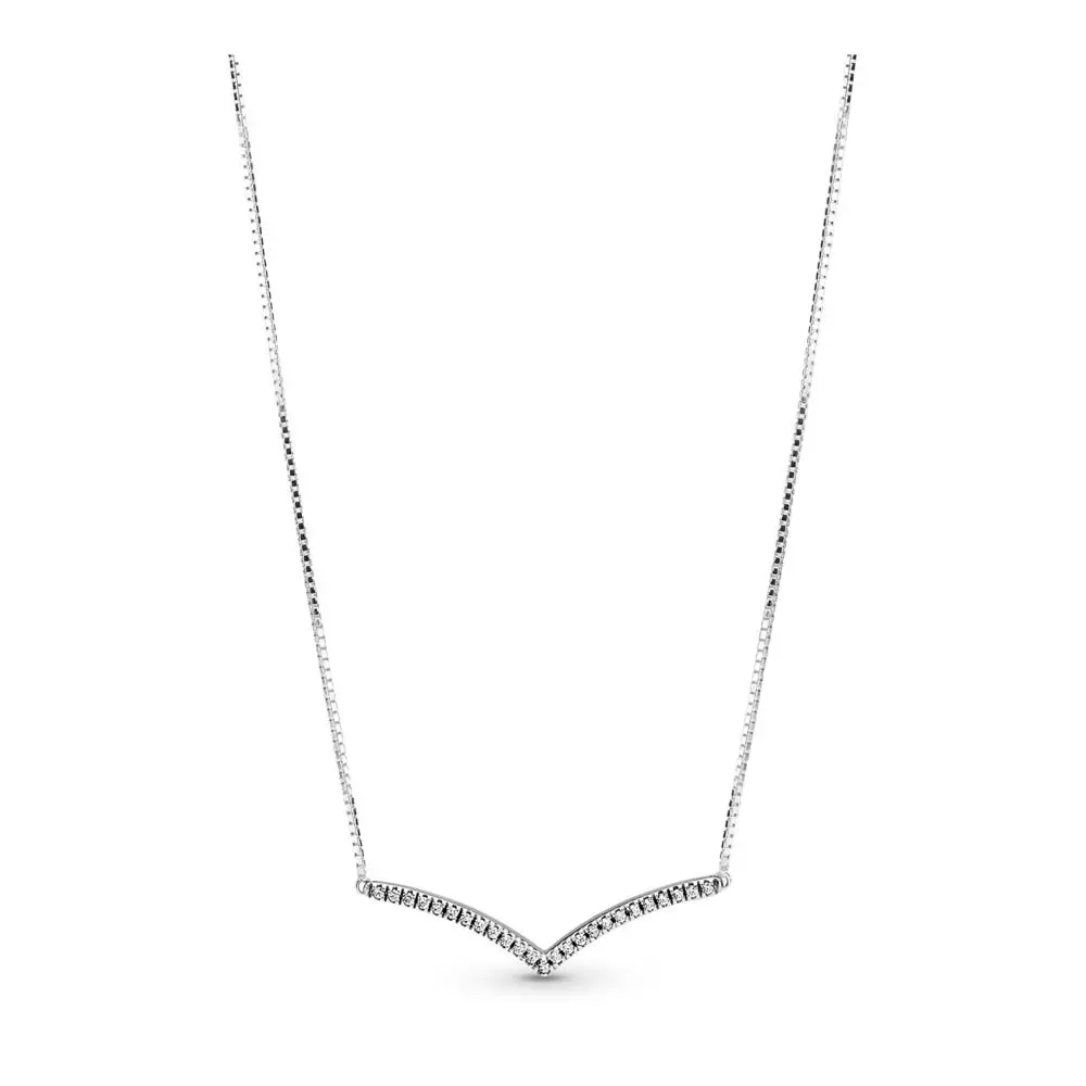 YS100% sterling silver top version original temperament woman smile series necklace collar trend elegant