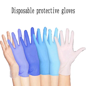 

Disposable rubber gloves latex food lab check for surgery nitrile bakers with cosmetic gardening tattoos Protective gloves