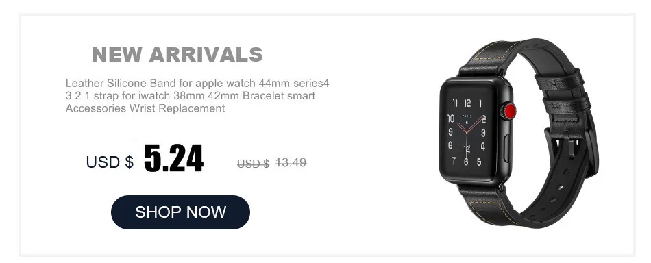 FOHUAS Crazy-horse из натуральной кожи ремешок для часов браслет для apple watch 38мм/42 мм кофейный коричневый