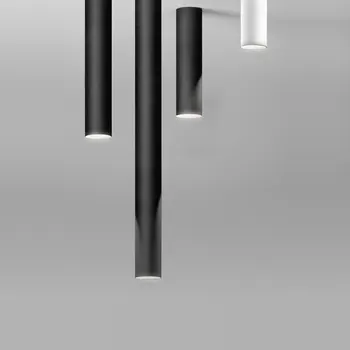 

LED Kitchen Company Table Pipe Tube Lamp Dining Room Bar Counter Shop Bedroom Ceiling light Spot Diameter 6*30cm 6*60cm 7W