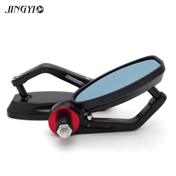 

Motorcycle Accessories Handlebar Rearview Mirror 7/8" 24mm Rod Bottom Mirror FOR BMW f800r g310gs Honda dax 70 cb125r