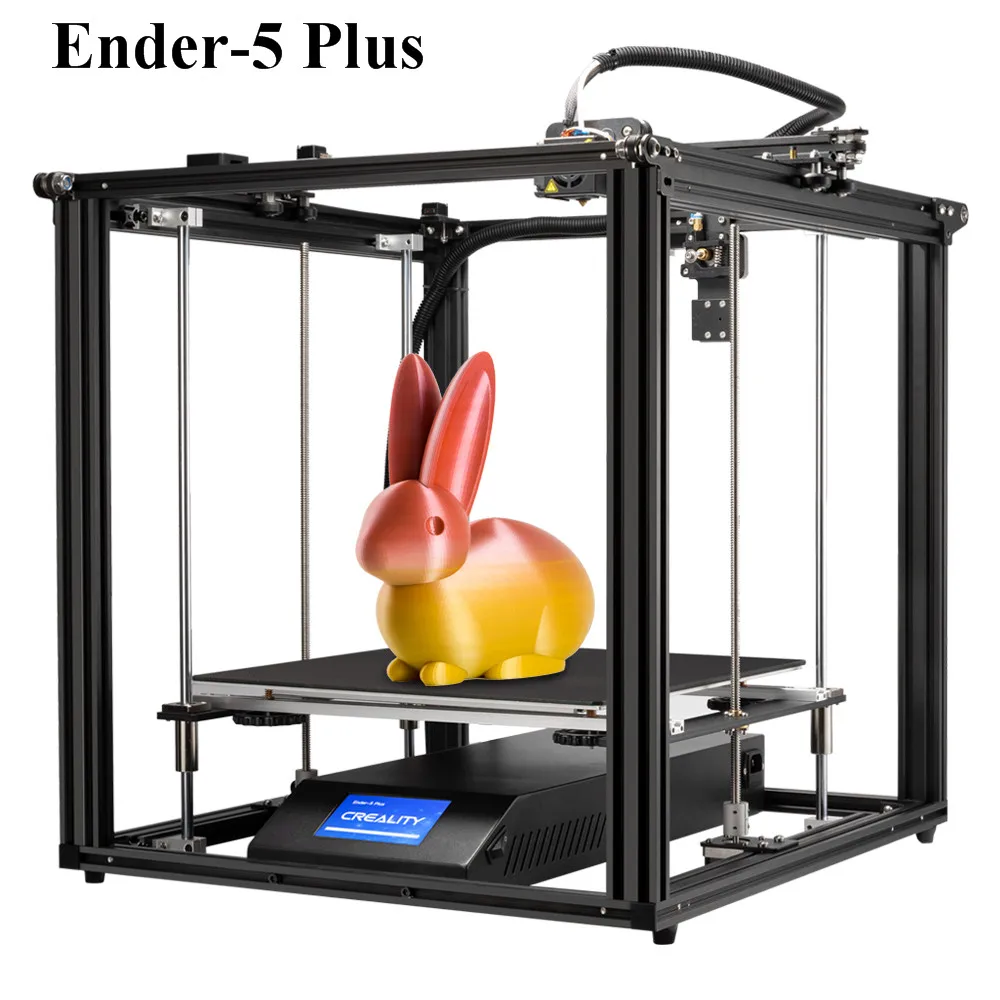 

Plus Printing Size CREALITY 3D Printer Ender-5 Plus Dual Z-Axis V2.2 Mainboard With BL Touch Auto Leveling Filament Sensor