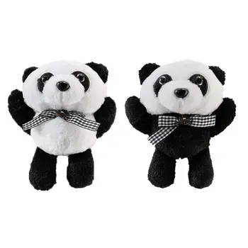 

Lovely Cute Plush Panda Stuffed Toy Protective Case Cover for Airpods 1/2 Wireless Bluetooth Earphones Headset