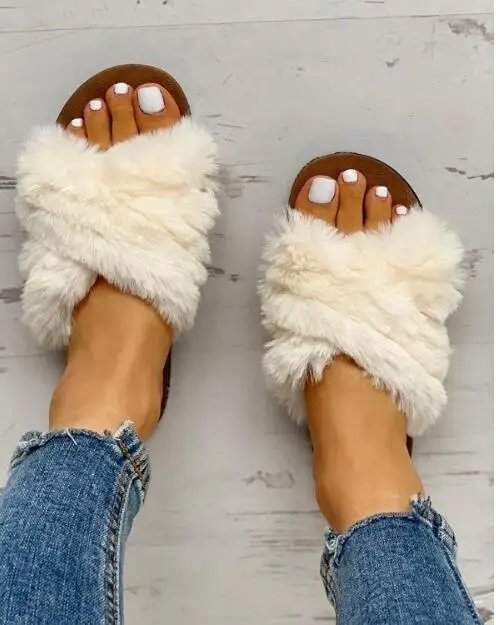 

2020 New Style Online Celebrity H Slipper Women's Summer Outer Wear-Style Decorative Pattern Versatile Flat Sandals INS Fashion