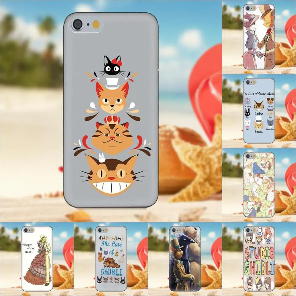 Кошкам Studio Ghibli для huawei G8 Honor 5C 5X6 6X7 8 9 Y5II Коврики P8 P9 P10 P20 Lite Plus 2017 ТПУ Модный чехол