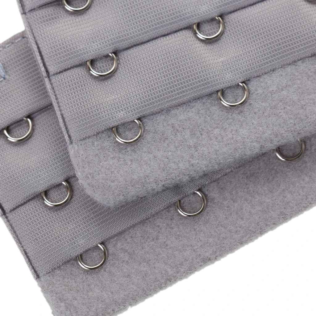 5pcs Bra Extender 3 Rows 3 Hook Elastic Strap Extension Bra Extenders Adjustable Expander Black White Wholesale